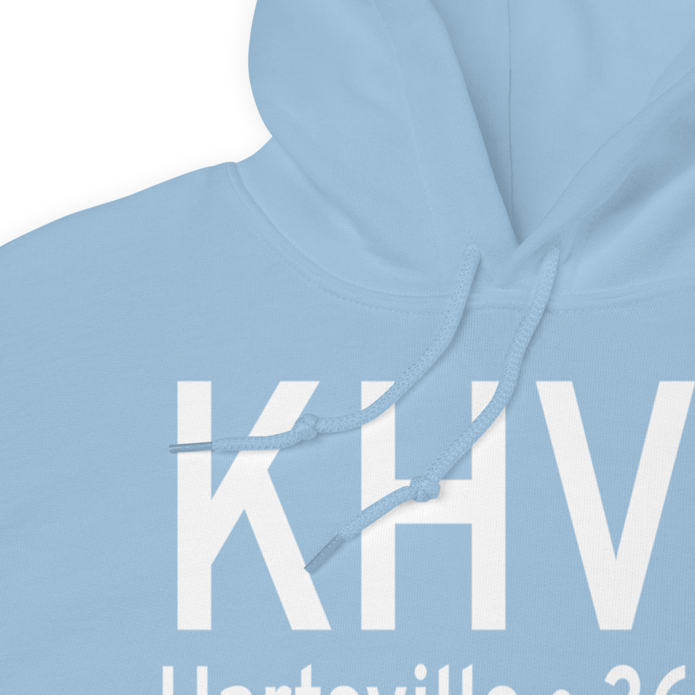 Hartsville Regional Airport (KHVS) ICAO Hoodie Sweatshirt 