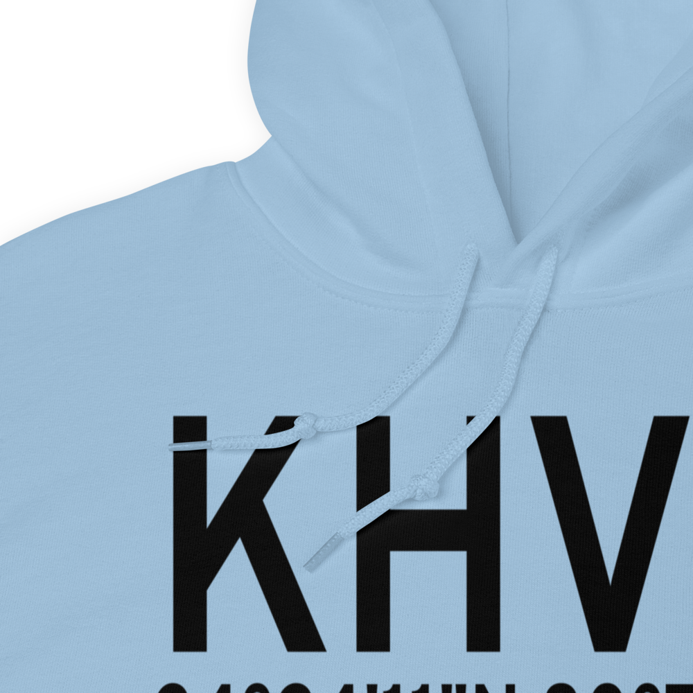 Hartsville Regional Airport (KHVS) ICAO Hoodie Sweatshirt 