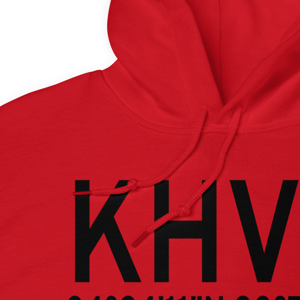 Hartsville Regional Airport (KHVS) ICAO Hoodie Sweatshirt 