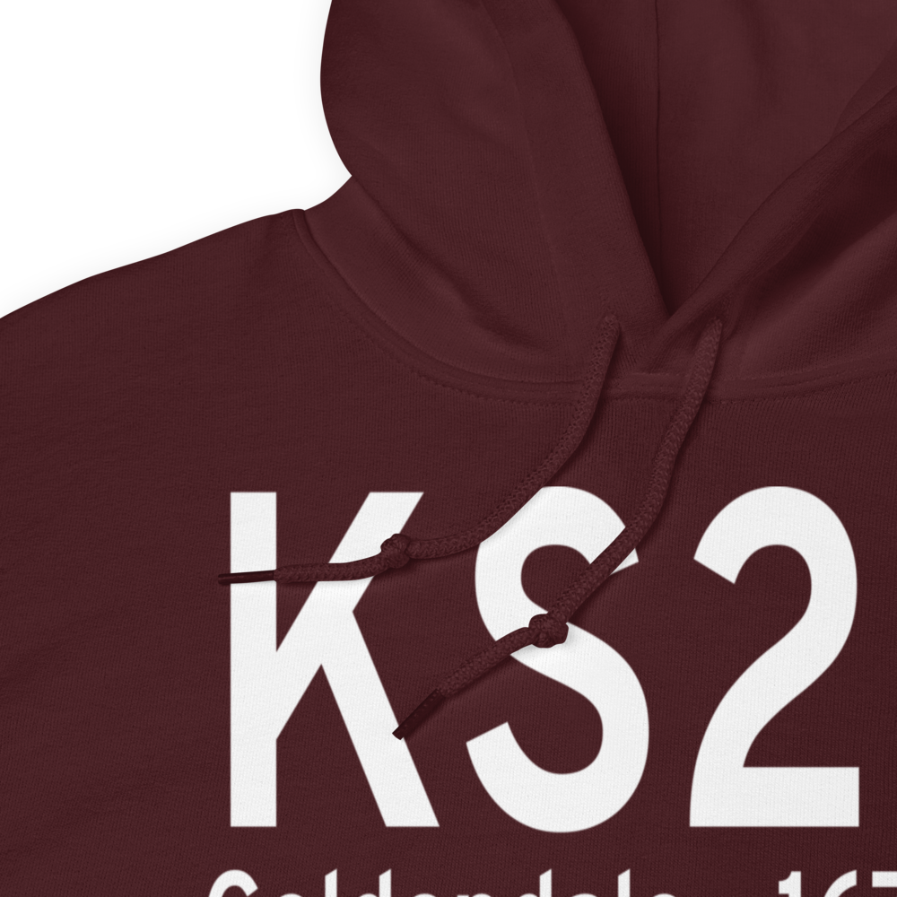 Goldendale Airport (KS20) ICAO Hoodie Sweatshirt 