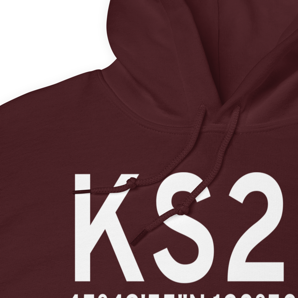 Goldendale Airport (KS20) ICAO Hoodie Sweatshirt 