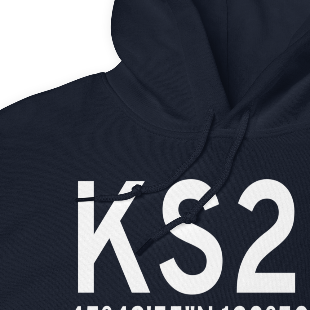 Goldendale Airport (KS20) ICAO Hoodie Sweatshirt 