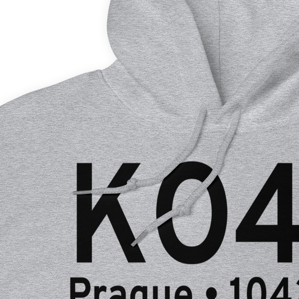 Prague Municipal Airport (KO47) ICAO Hoodie Sweatshirt 