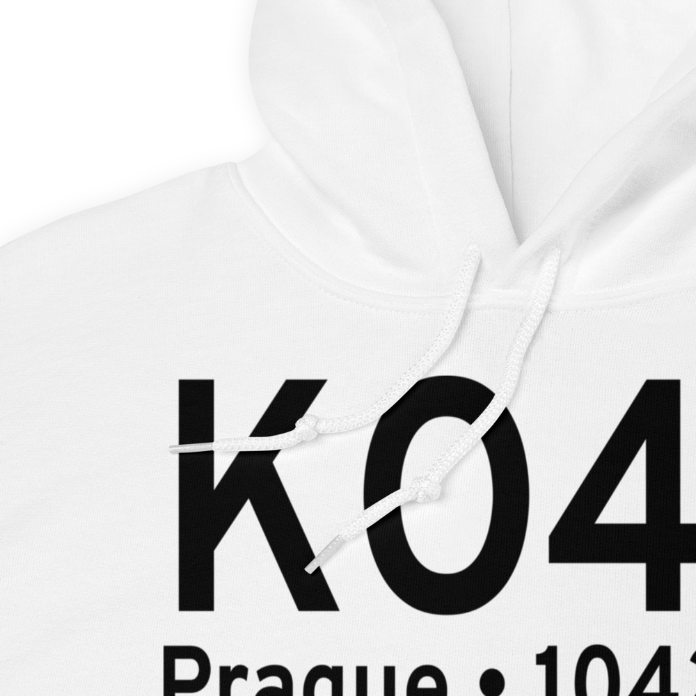 Prague Municipal Airport (KO47) ICAO Hoodie Sweatshirt 