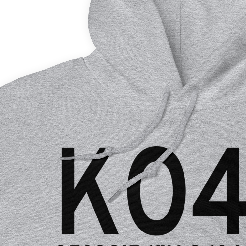 Prague Municipal Airport (KO47) ICAO Hoodie Sweatshirt 