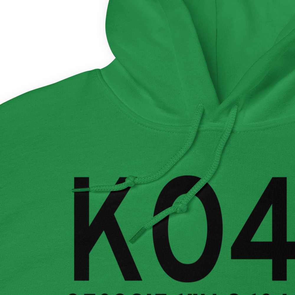 Prague Municipal Airport (KO47) ICAO Hoodie Sweatshirt 