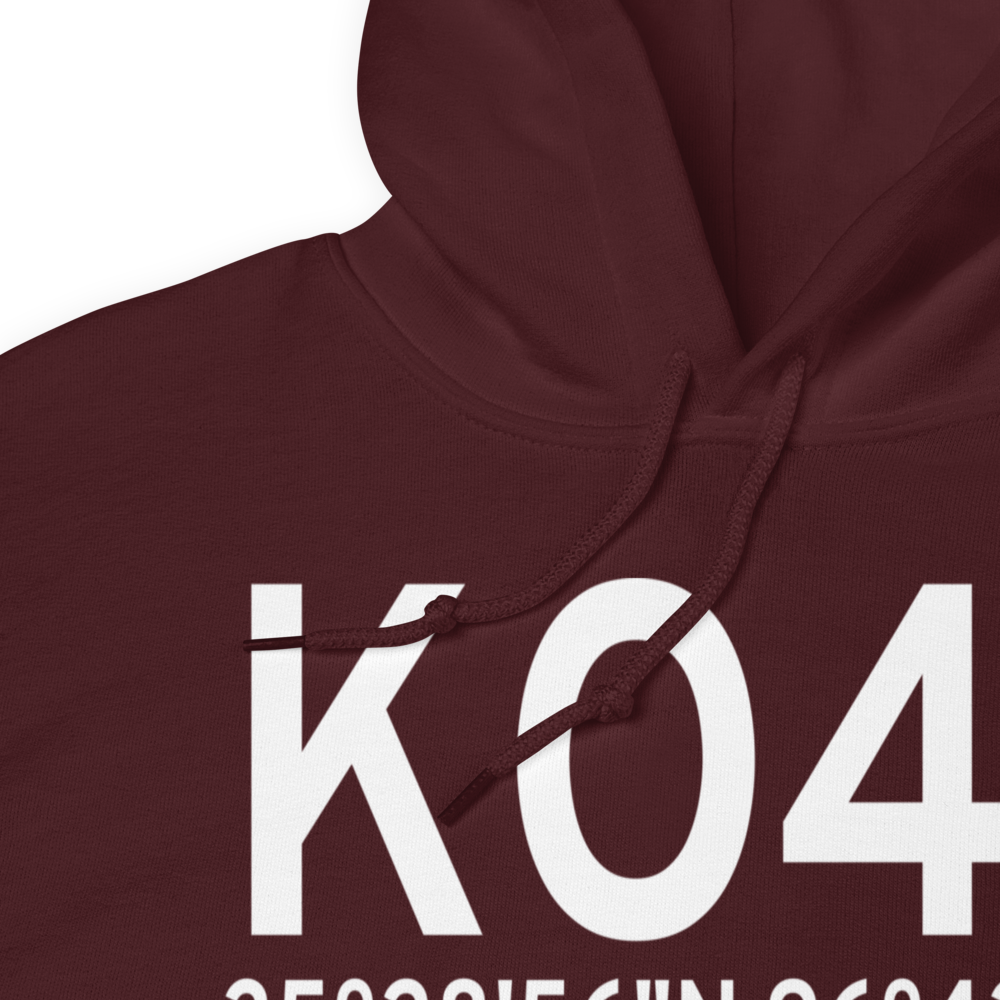 Prague Municipal Airport (KO47) ICAO Hoodie Sweatshirt 