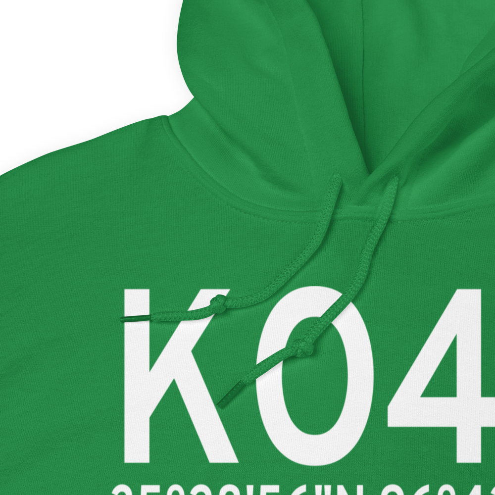 Prague Municipal Airport (KO47) ICAO Hoodie Sweatshirt 