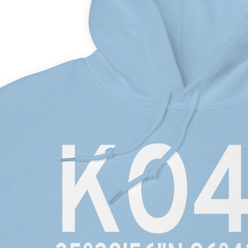 Prague Municipal Airport (KO47) ICAO Hoodie Sweatshirt 