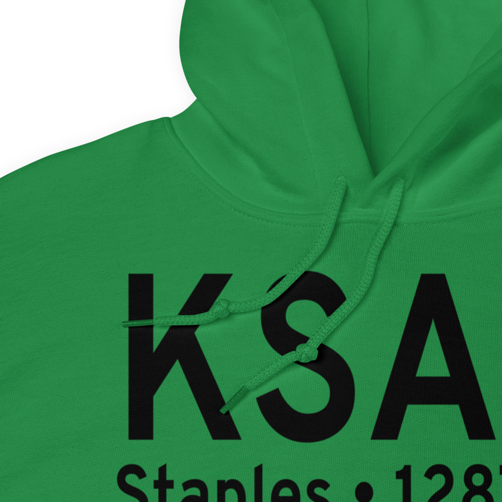 Staples Municipal Airport (KSAZ) ICAO Hoodie Sweatshirt 