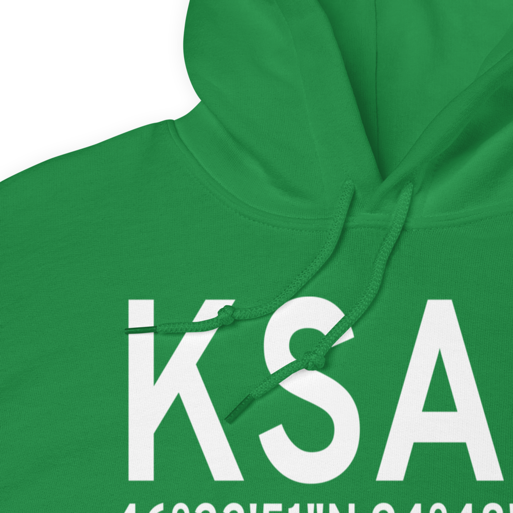 Staples Municipal Airport (KSAZ) ICAO Hoodie Sweatshirt 