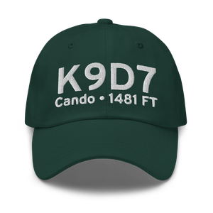 Cando Municipal Airport (K9D7) ICAO Hat