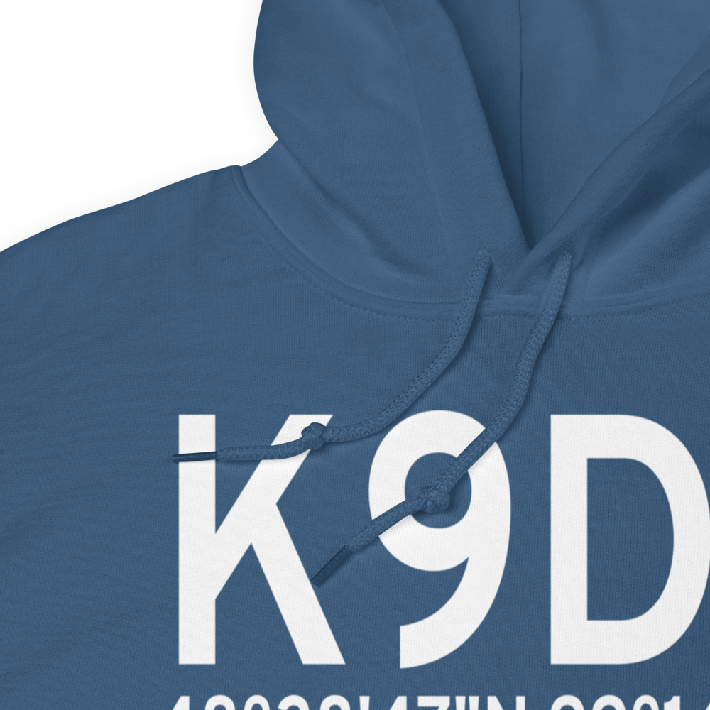 Cando Municipal Airport (K9D7) ICAO Hoodie Sweatshirt 