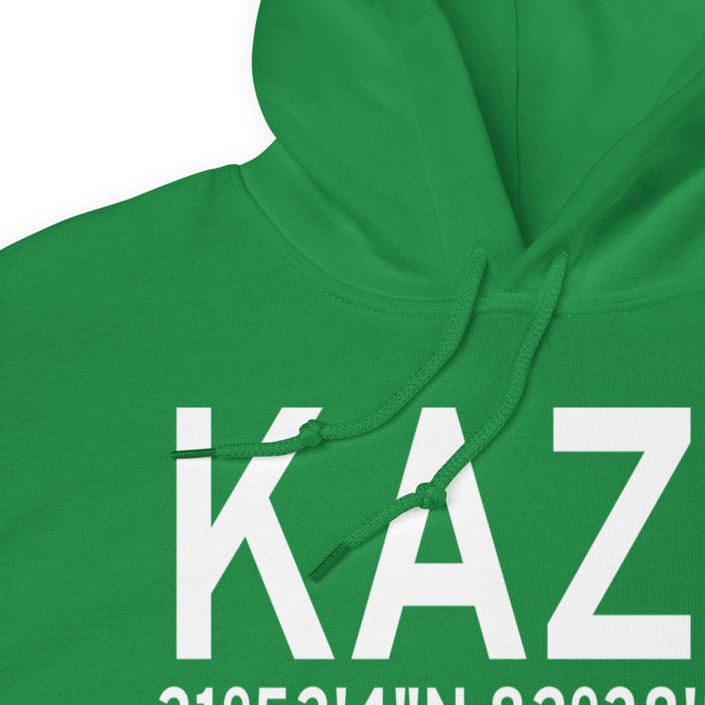 Hazlehurst Airport (KAZE) ICAO Hoodie Sweatshirt 