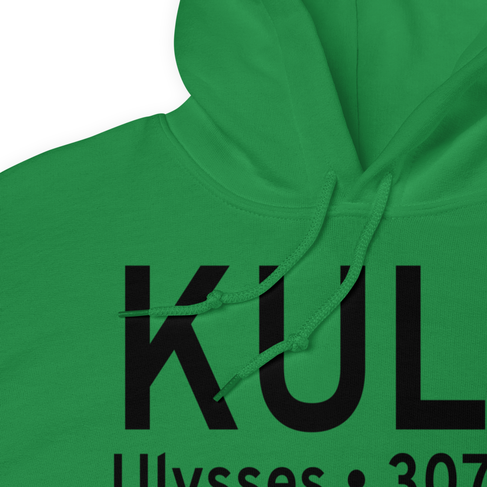 Ulysses Airport (KULS) ICAO Hoodie Sweatshirt 