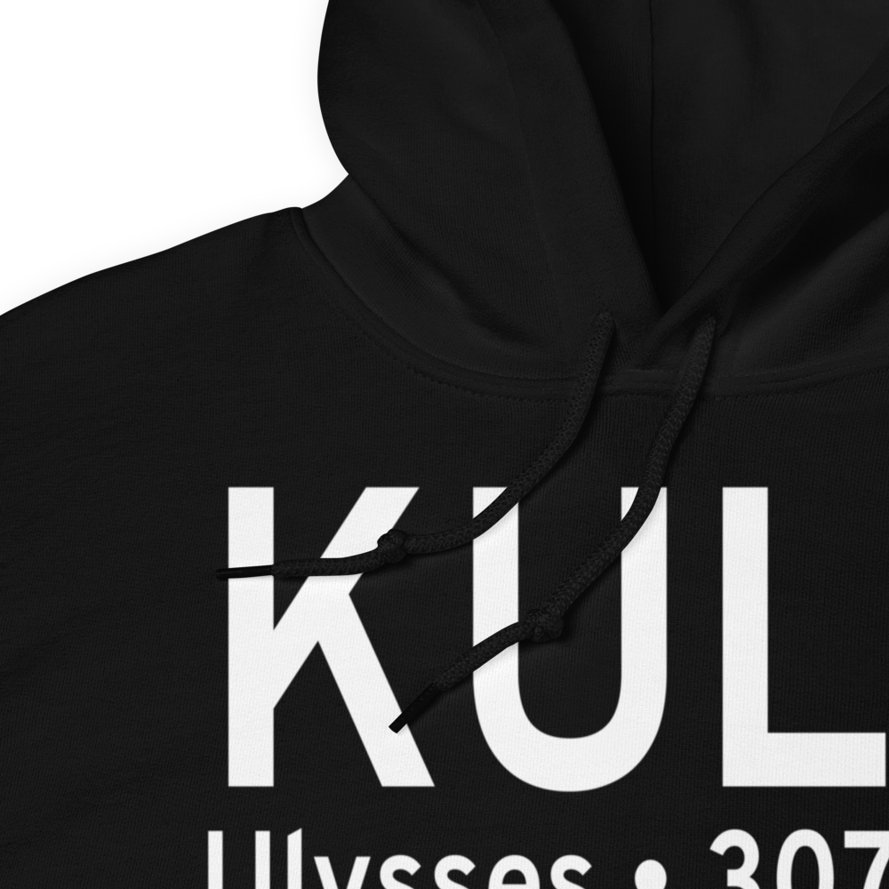 Ulysses Airport (KULS) ICAO Hoodie Sweatshirt 