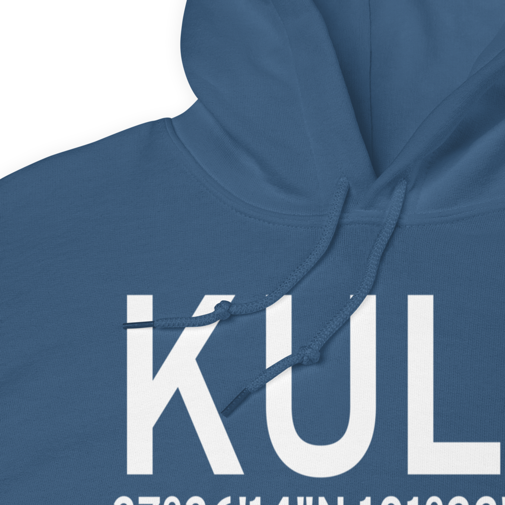 Ulysses Airport (KULS) ICAO Hoodie Sweatshirt 