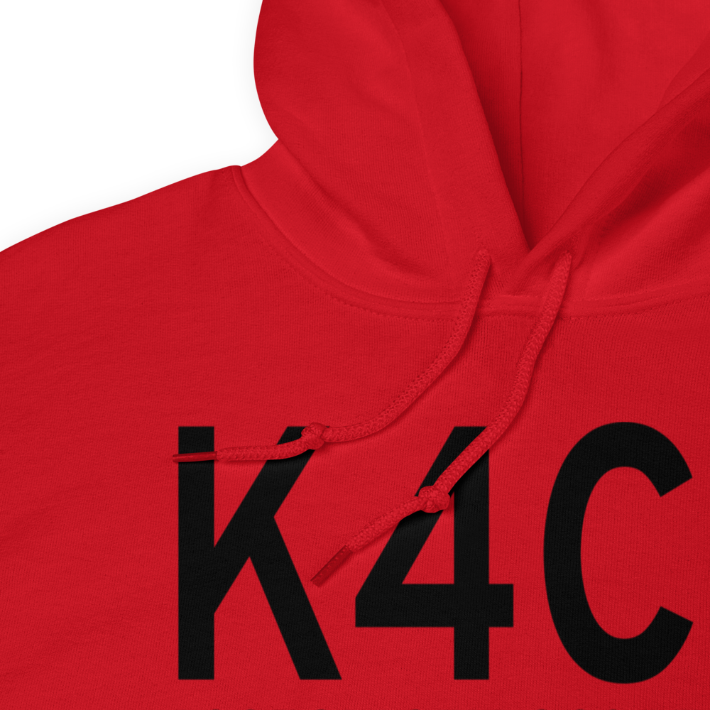Albia Municipal Airport (K4C8) ICAO Hoodie Sweatshirt 