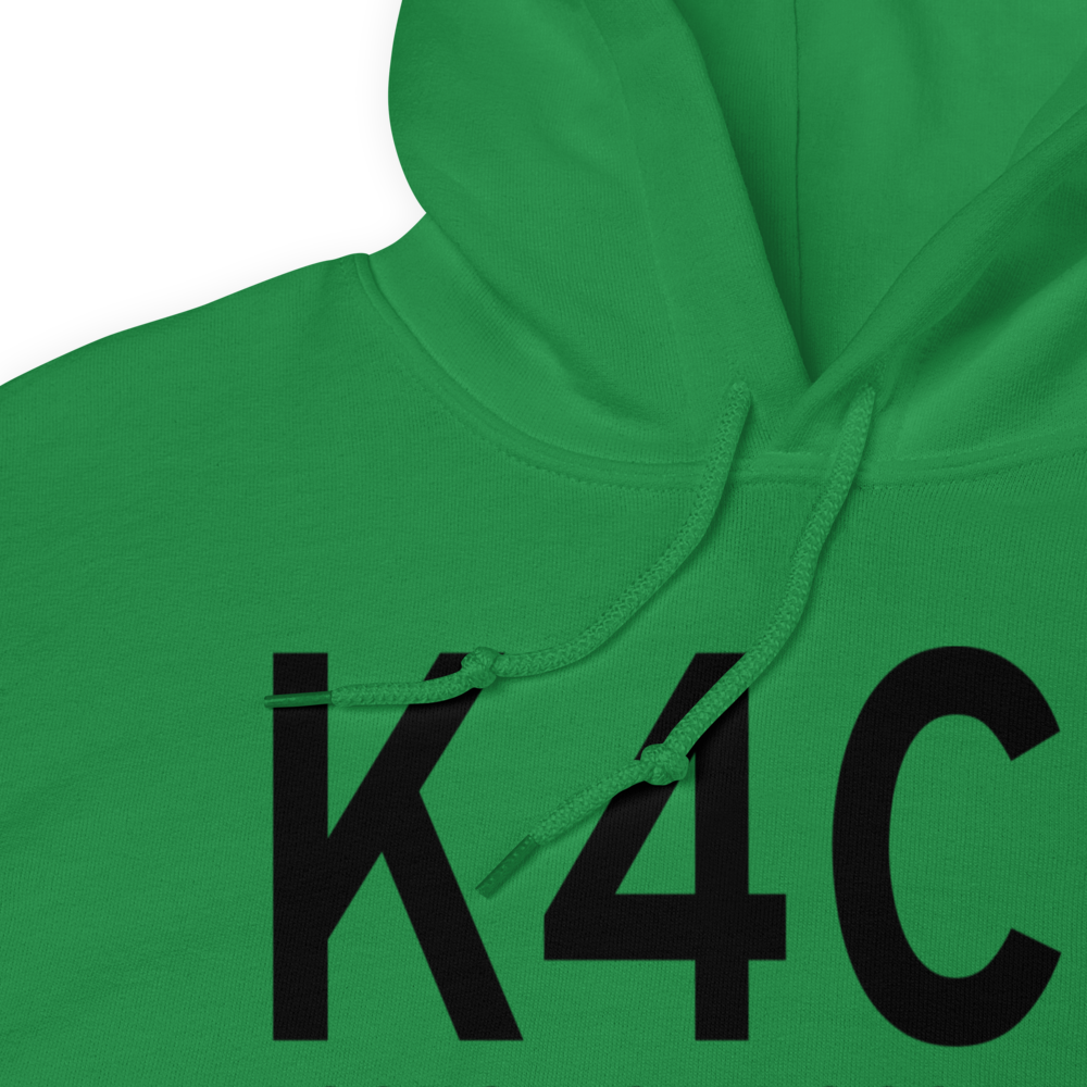 Albia Municipal Airport (K4C8) ICAO Hoodie Sweatshirt 