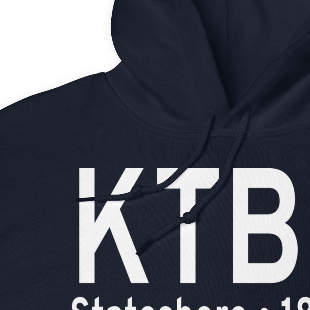 Statesboro Bulloch County Airport (KTBR) ICAO Hoodie Sweatshirt 