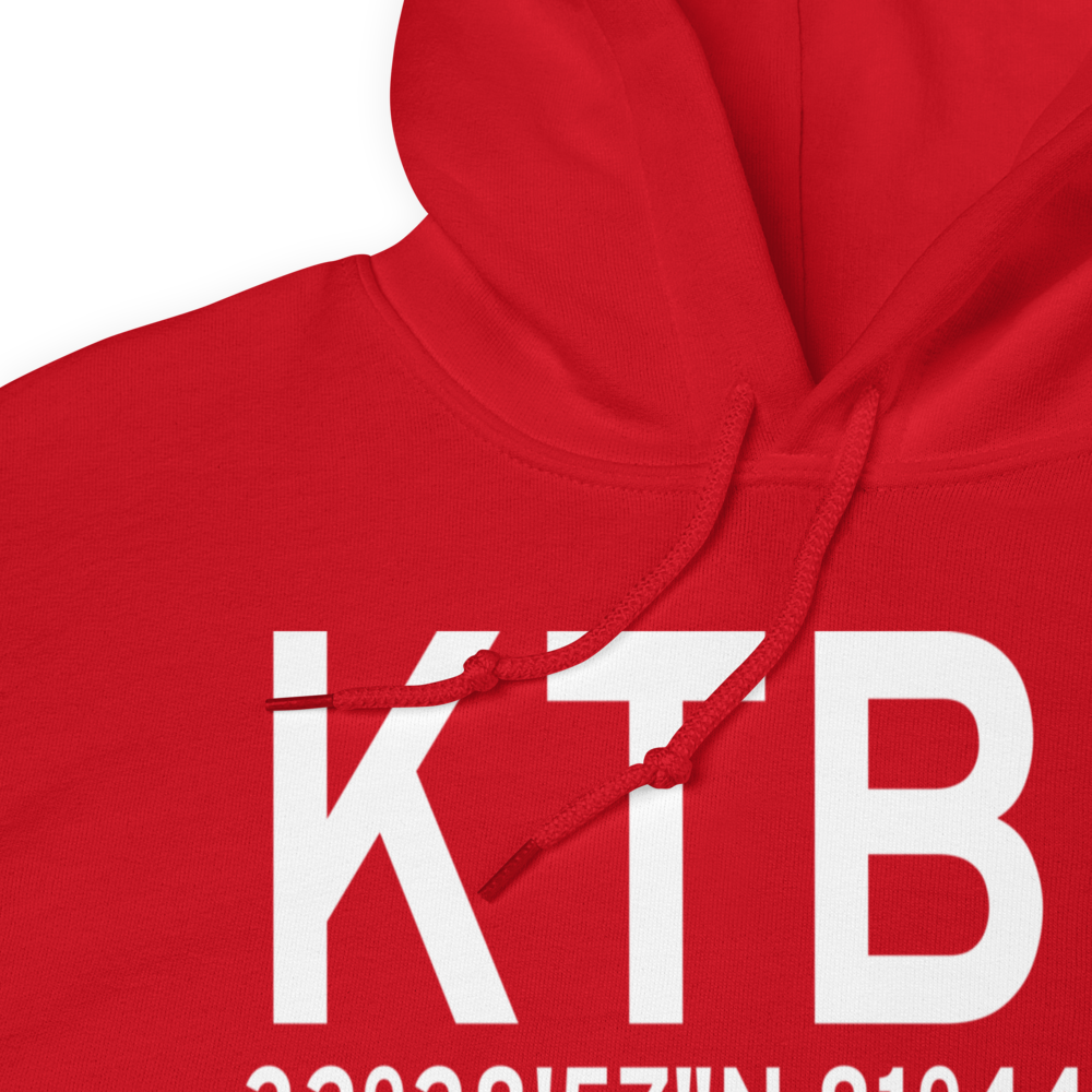 Statesboro Bulloch County Airport (KTBR) ICAO Hoodie Sweatshirt 