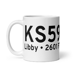 Libby Airport (KS59) ICAO Mug