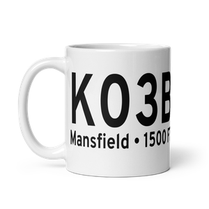 Mansfield Municipal Airport (K03B) ICAO Mug