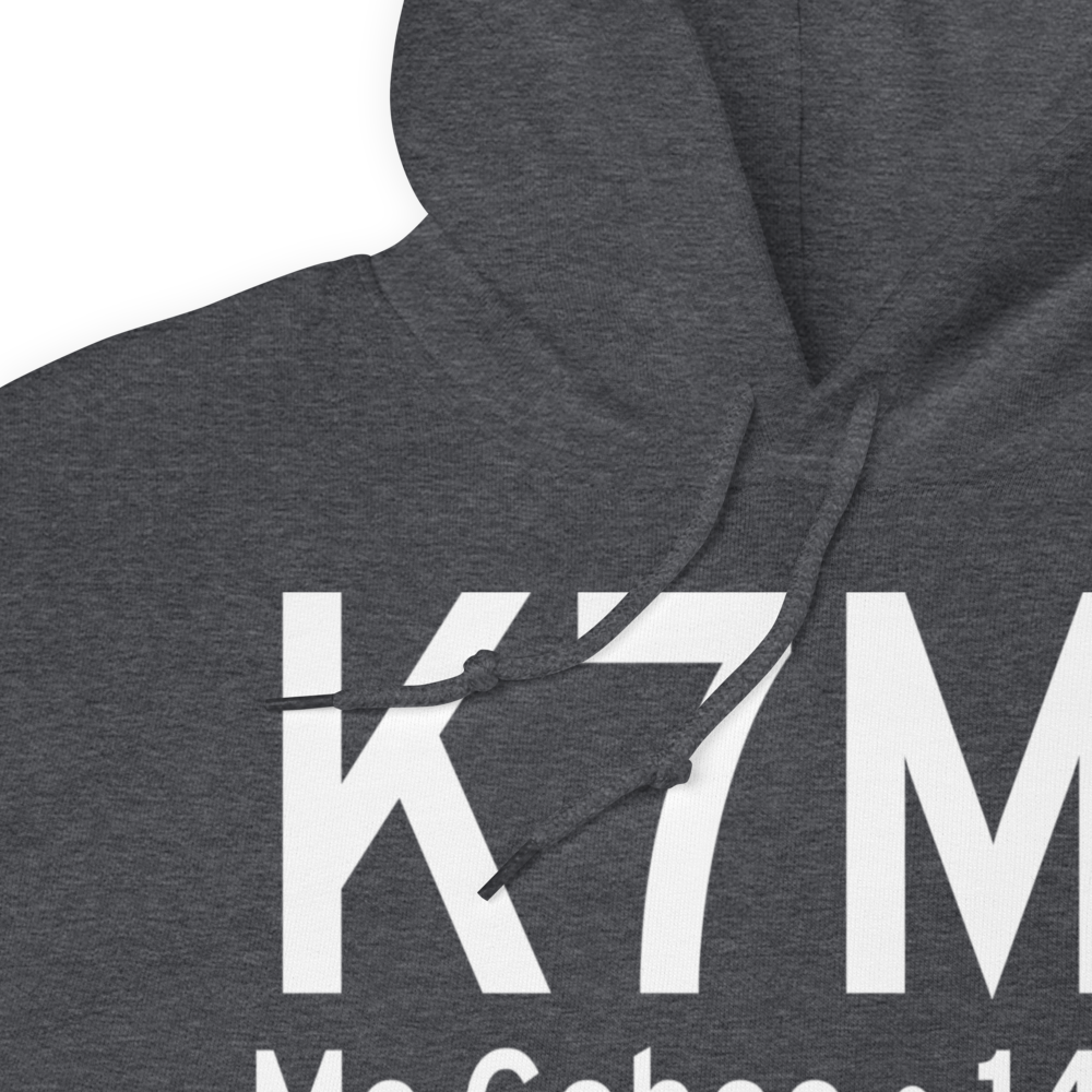 Mc Gehee Municipal Airport (K7M1) ICAO Hoodie Sweatshirt 