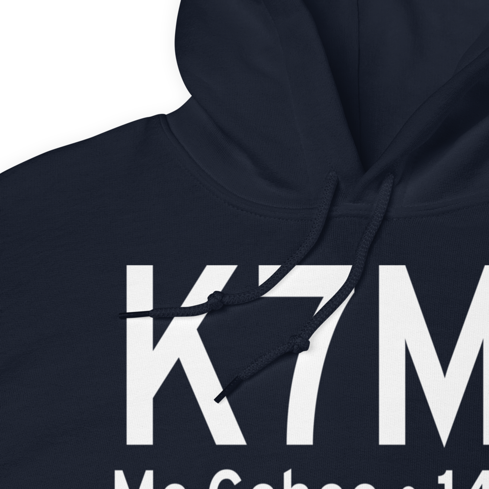 Mc Gehee Municipal Airport (K7M1) ICAO Hoodie Sweatshirt 