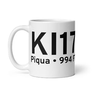 Piqua Airport-Hartzell Field (KI17) ICAO Mug