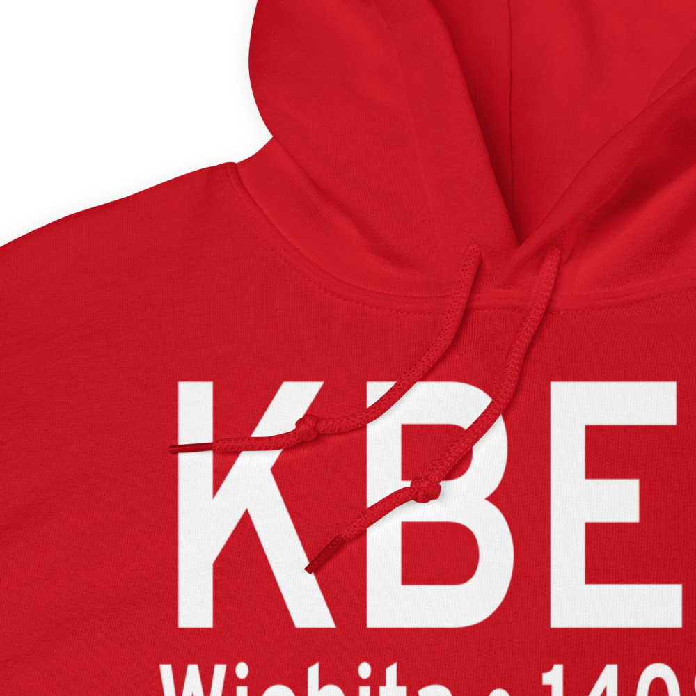 Beech Factory Airport (KBEC) ICAO Hoodie Sweatshirt 