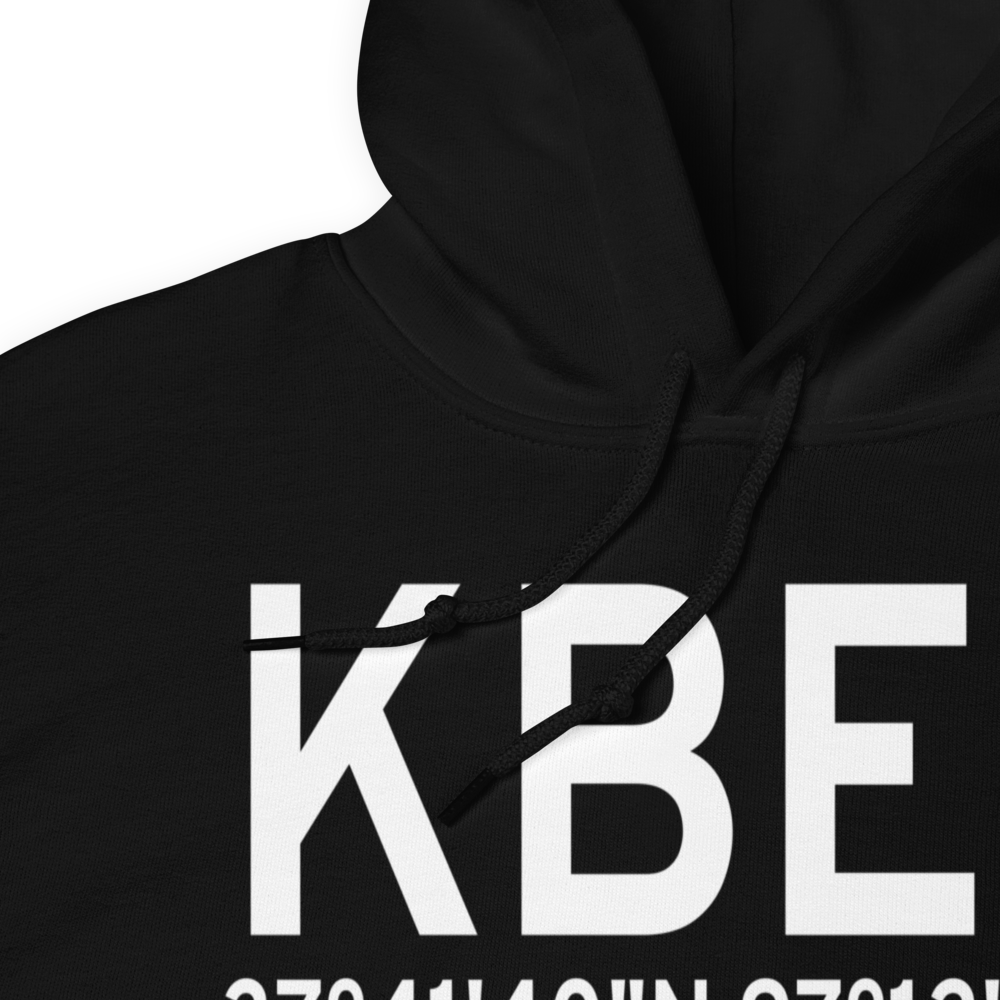 Beech Factory Airport (KBEC) ICAO Hoodie Sweatshirt 