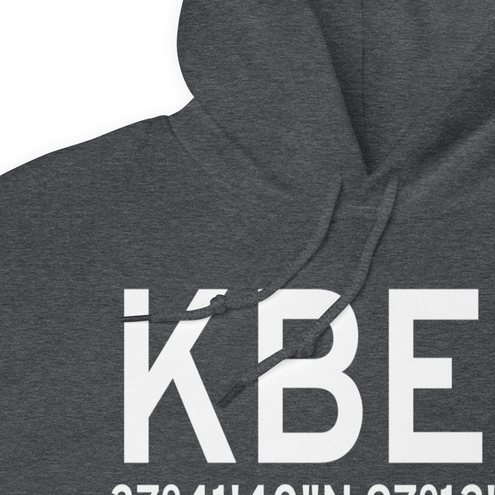 Beech Factory Airport (KBEC) ICAO Hoodie Sweatshirt 