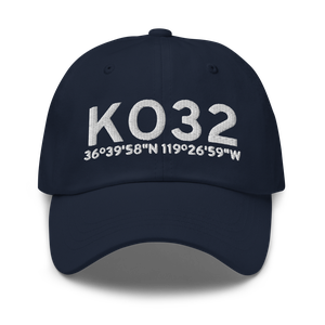 Reedley Municipal Airport (KO32) ICAO Hat