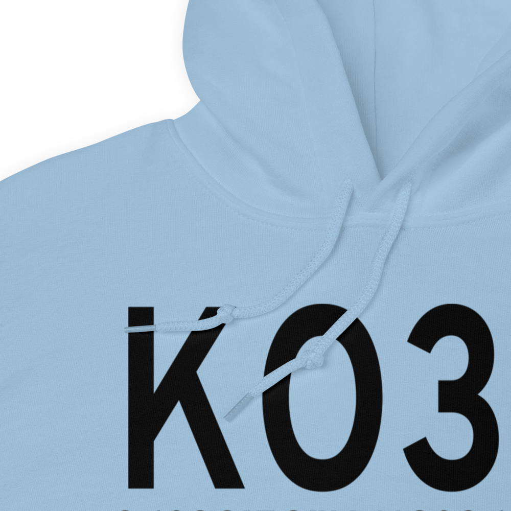 Reedley Municipal Airport (KO32) ICAO Hoodie Sweatshirt 