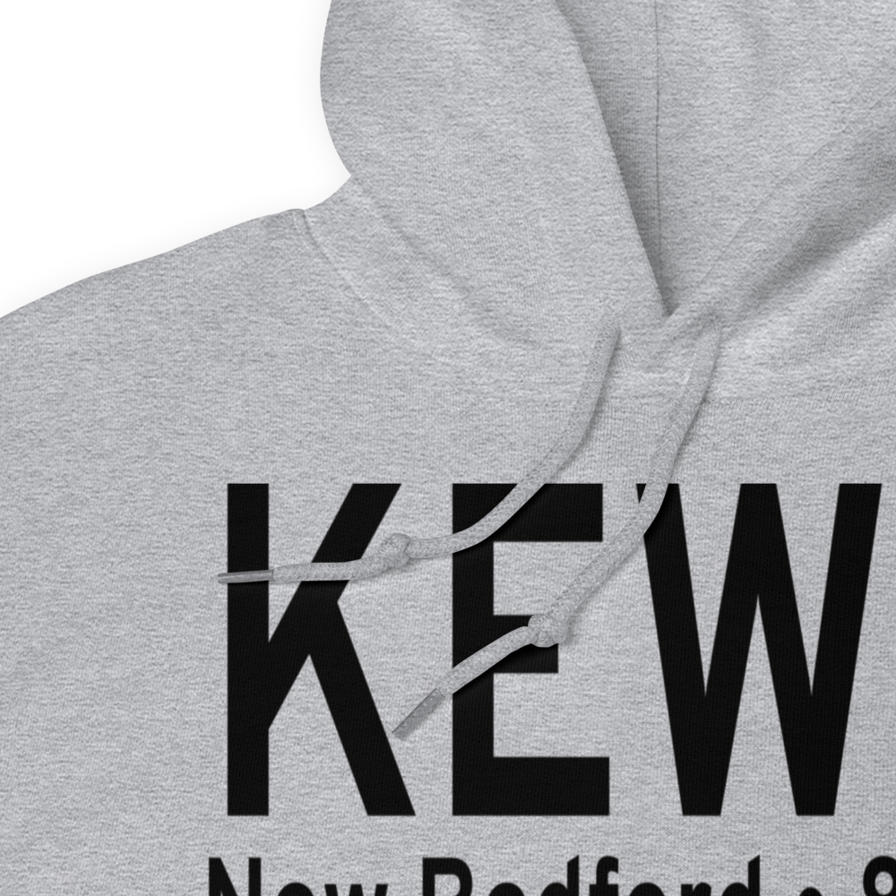 New Bedford Regional Airport (KEWB) ICAO Hoodie Sweatshirt 