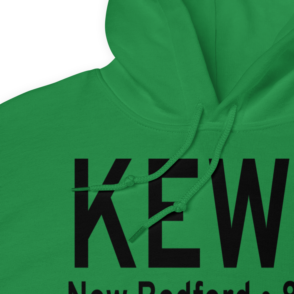 New Bedford Regional Airport (KEWB) ICAO Hoodie Sweatshirt 