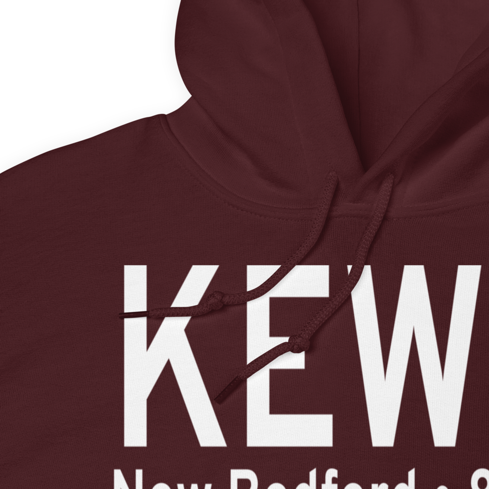 New Bedford Regional Airport (KEWB) ICAO Hoodie Sweatshirt 