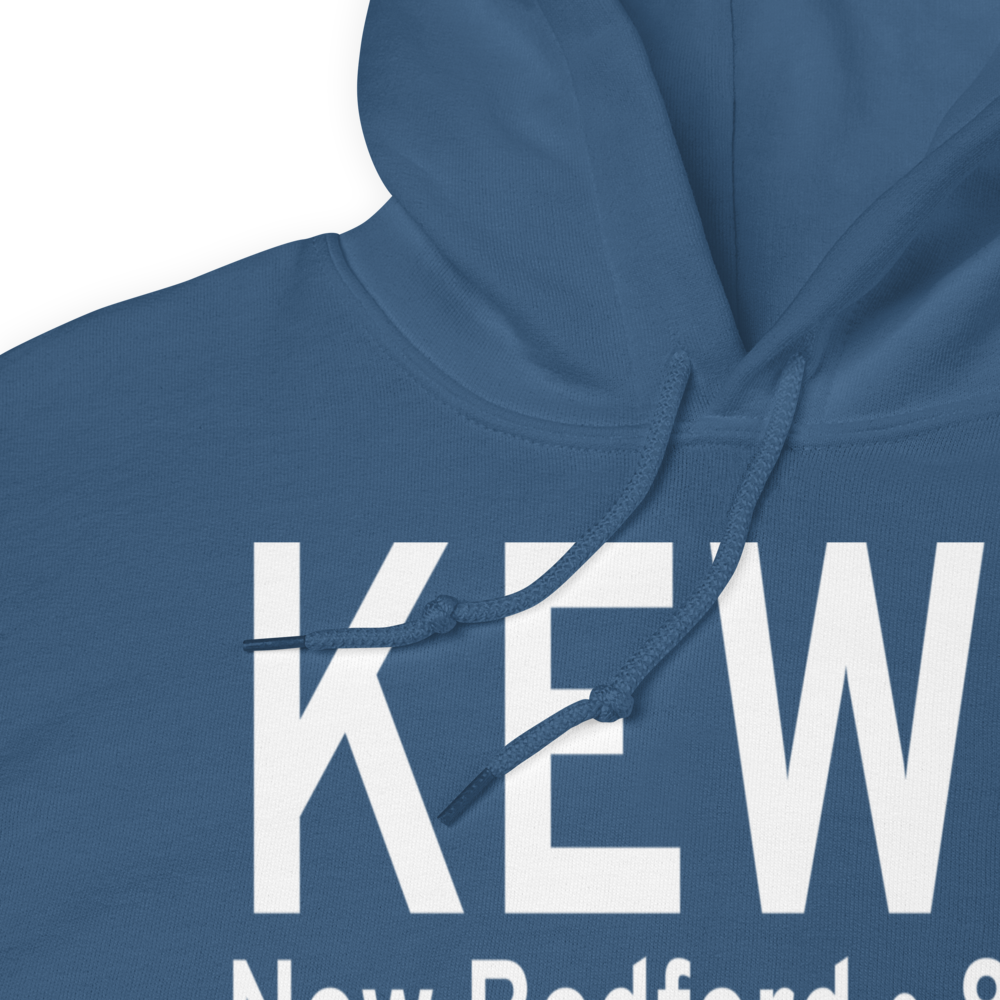 New Bedford Regional Airport (KEWB) ICAO Hoodie Sweatshirt 