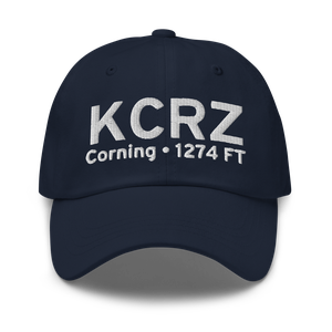 Corning Municipal Airport (KCRZ) ICAO Hat