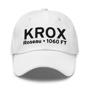 Roseau Municipal Rudy Billberg Field (KROX) ICAO Hat