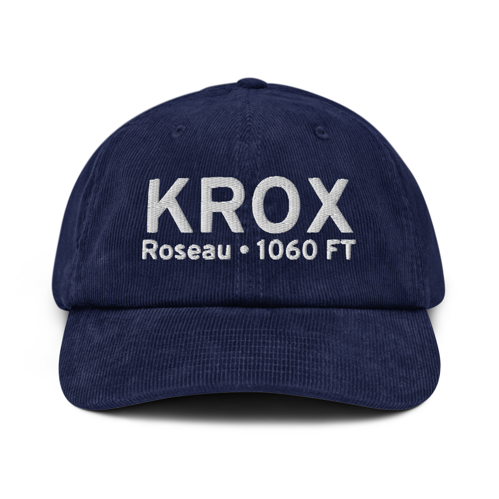 Roseau Municipal Rudy Billberg Field (KROX) ICAO Hat 