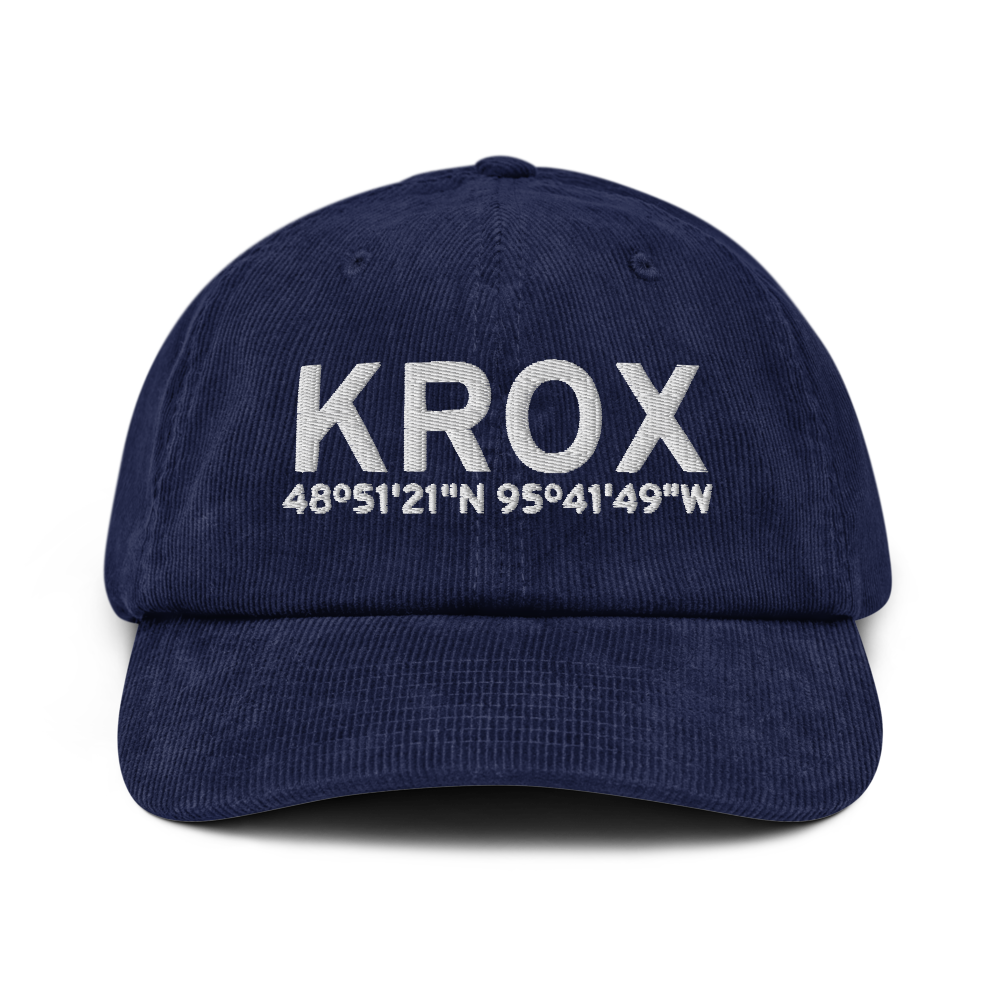 Roseau Municipal Rudy Billberg Field (KROX) ICAO Hat 