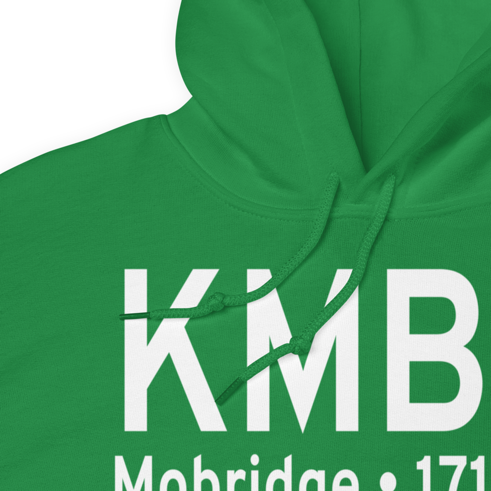 Mobridge Municipal Airport (KMBG) ICAO Hoodie Sweatshirt 