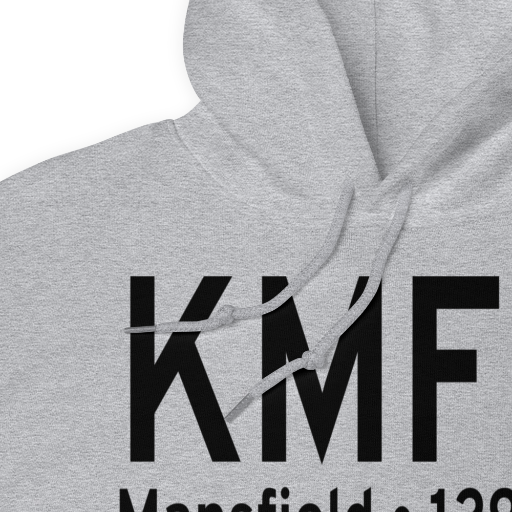 Mansfield Lahm Regional Airport (KMFD) ICAO Hoodie Sweatshirt 