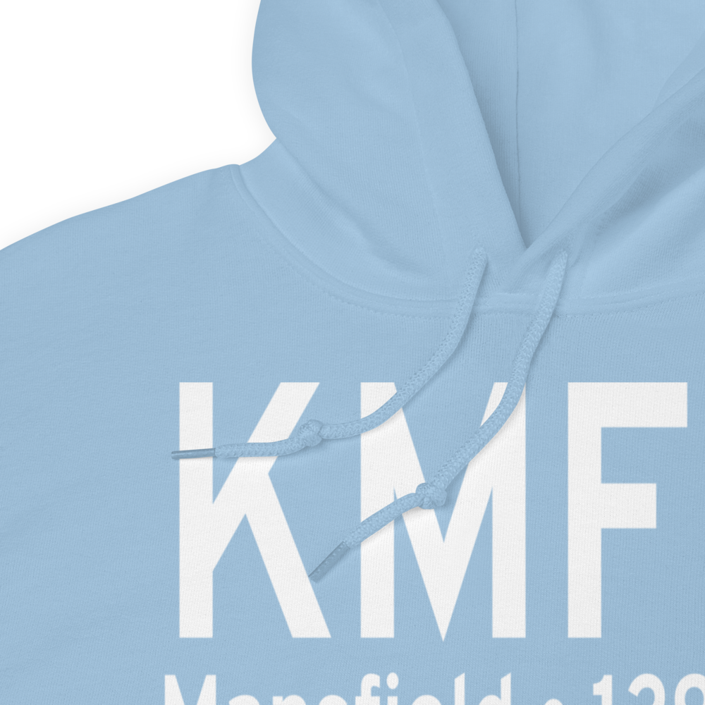 Mansfield Lahm Regional Airport (KMFD) ICAO Hoodie Sweatshirt 