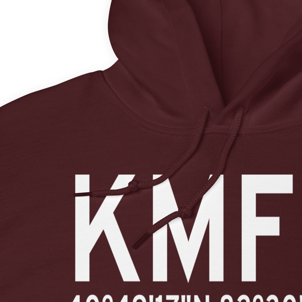 Mansfield Lahm Regional Airport (KMFD) ICAO Hoodie Sweatshirt 