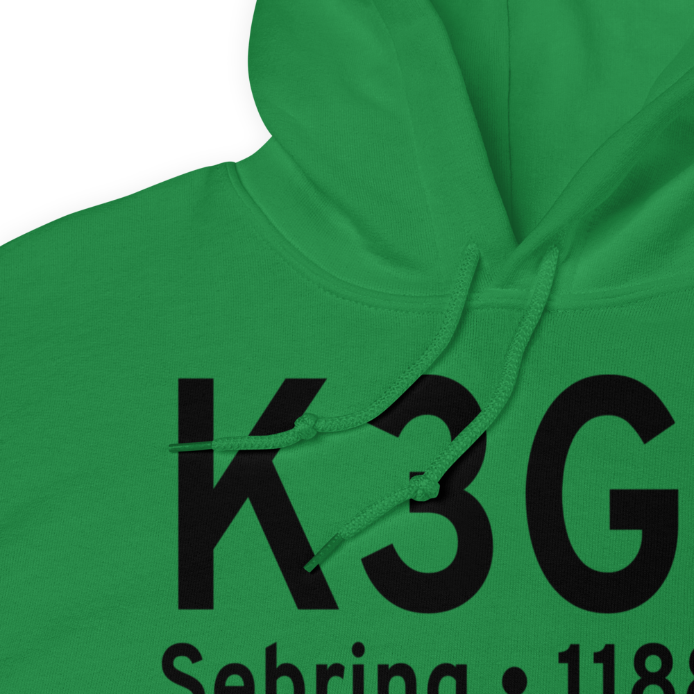 Tri City Airport (K3G6) ICAO Hoodie Sweatshirt 