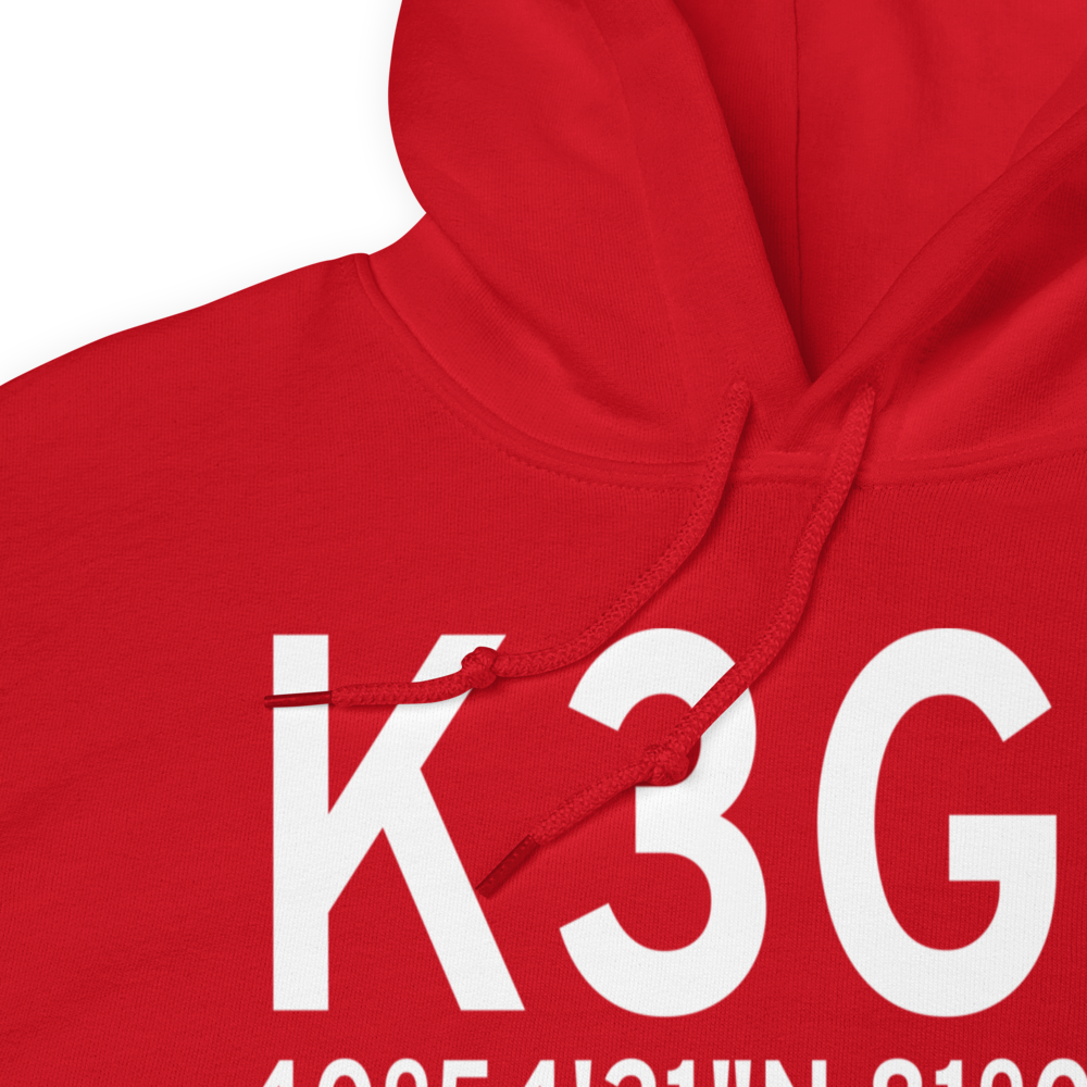 Tri City Airport (K3G6) ICAO Hoodie Sweatshirt 