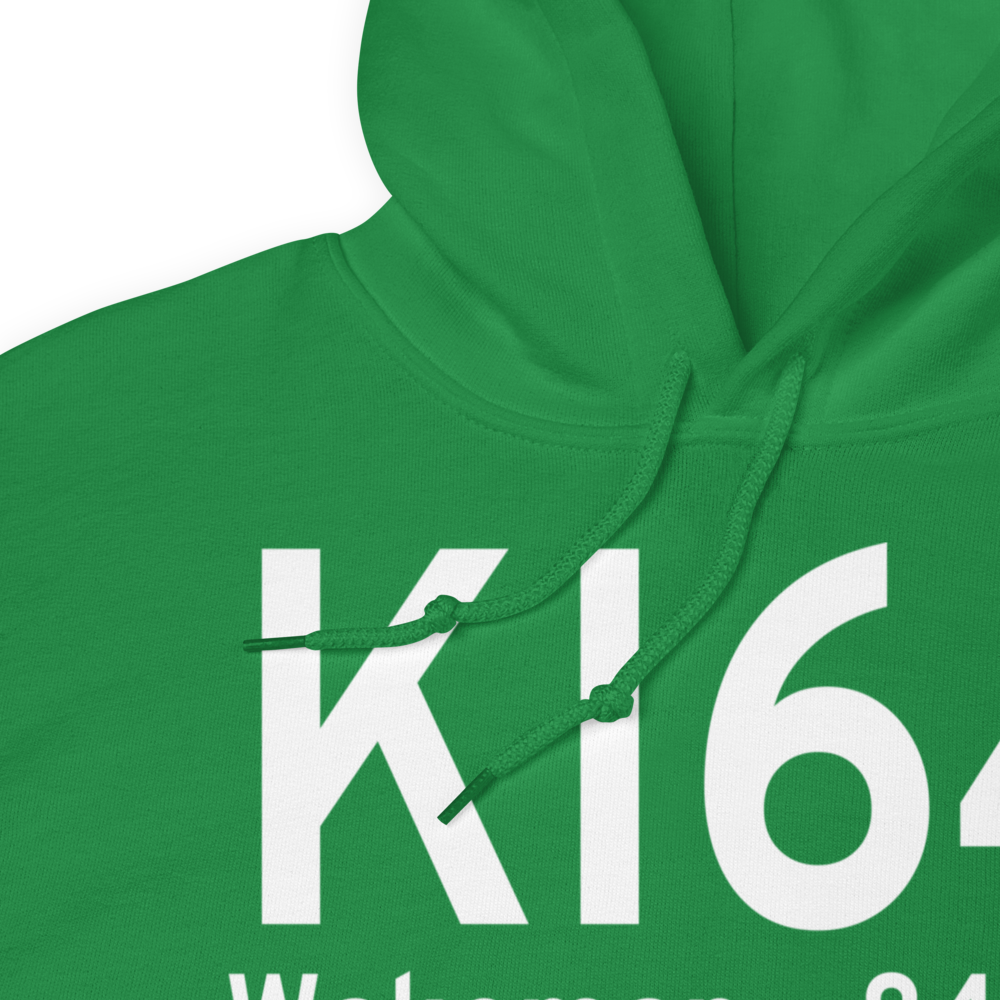 Wakeman Airport (KI64) ICAO Hoodie Sweatshirt 